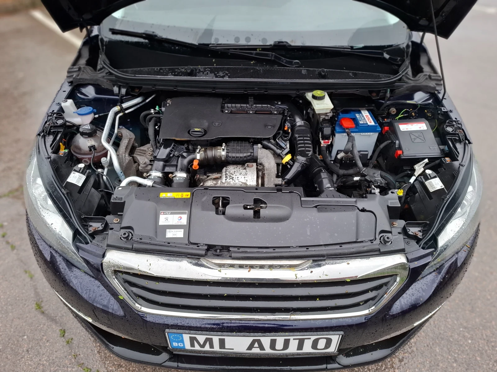 Peugeot 308 1.6HDI 120hp * EURO 5 * КЛИМАТРОНИК * ЛИЗИНГ * , снимка 9 - Автомобили и джипове - 54371465