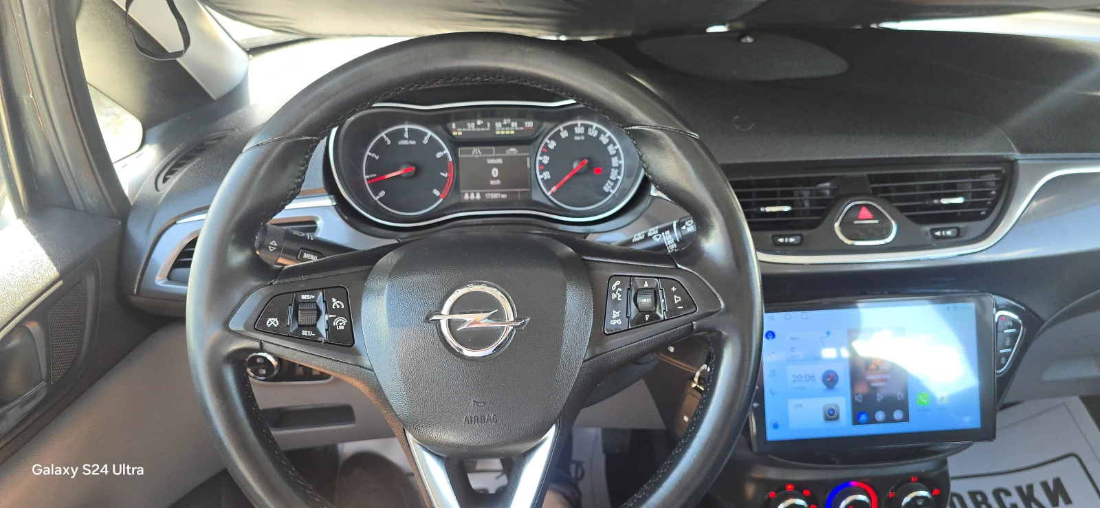 Opel Corsa 1.4 16v 90k.c GAZ CAR PLAY/ANDROID AUTO, снимка 9 - Автомобили и джипове - 54700898