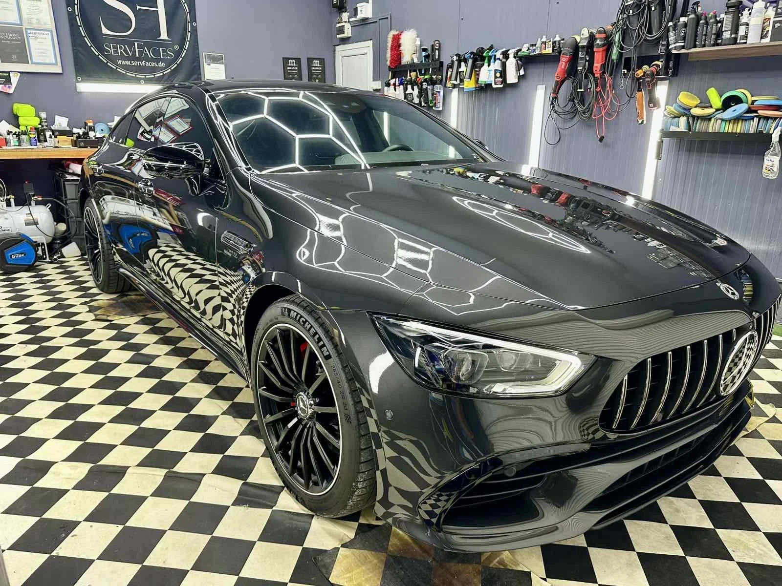 Mercedes-Benz AMG GT 43 4-door   В ГАРАНЦИЯ, снимка 2 - Автомобили и джипове - 54920331