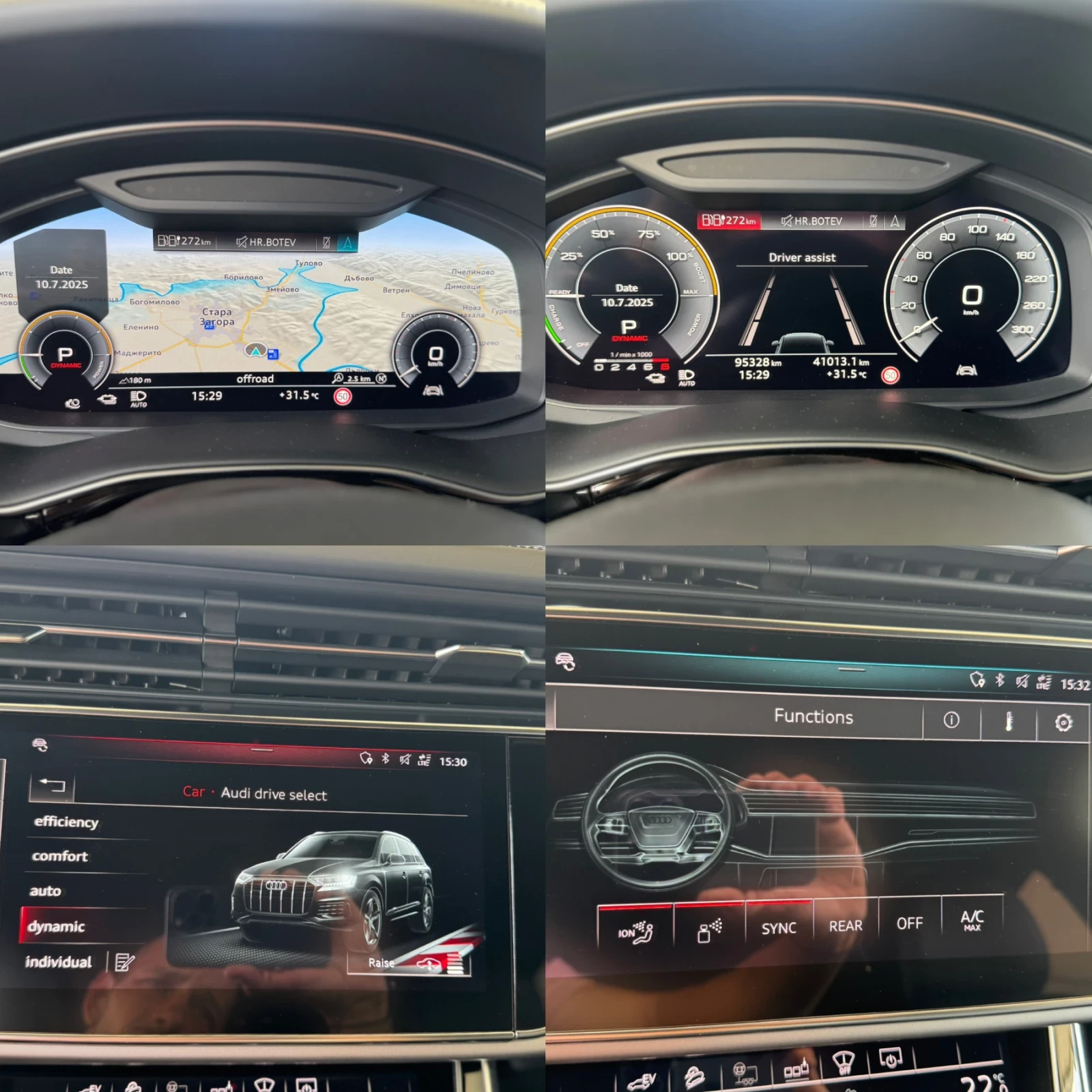 Audi Q7 55TFSIe#MATRIX##AIRMAT#B&O#DISTR#HEADUP | Mobile.bg   17