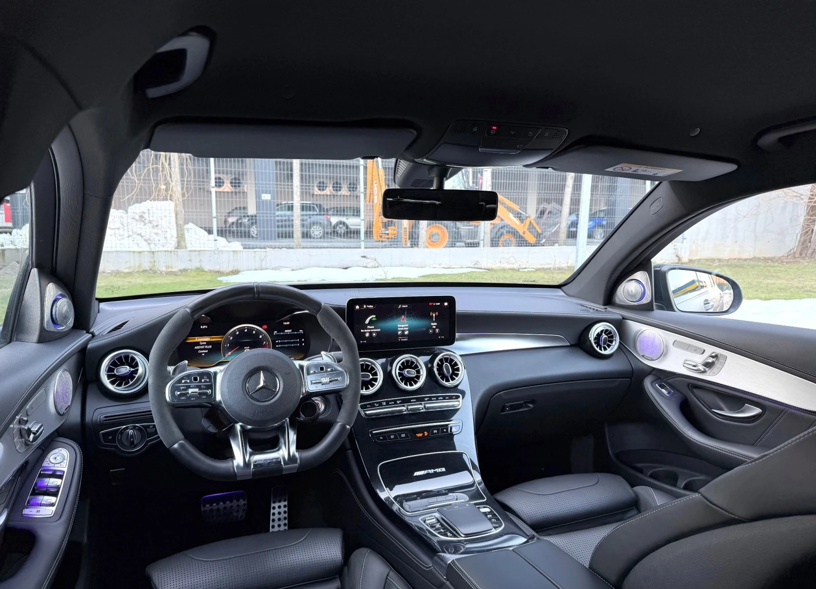 Mercedes-Benz GLC 63 AMG S 4Matic+ , снимка 4 - Автомобили и джипове - 54616665
