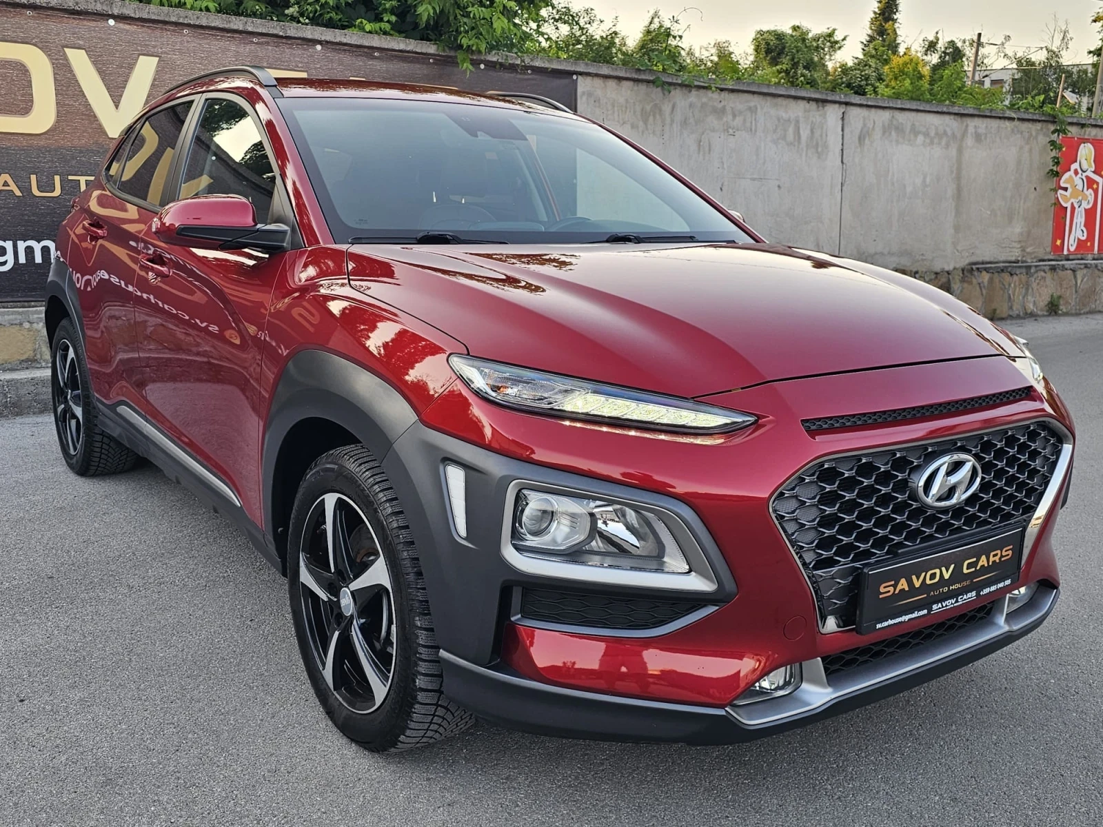Hyundai Kona 1.6 T-GDI/177кс./4WD, снимка 3 - Автомобили и джипове - 55077271