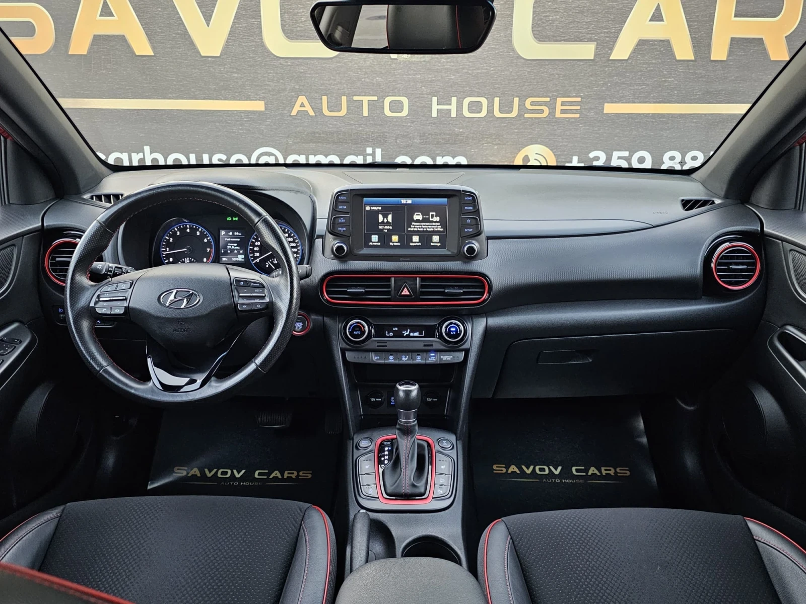 Hyundai Kona 1.6 T-GDI/177кс./4WD, снимка 11 - Автомобили и джипове - 55077271