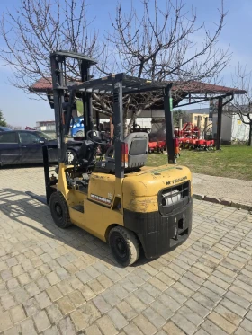 Мотокар Mitsubishi Бензин, 1.5 тон, вдига 4 м, снимка 4