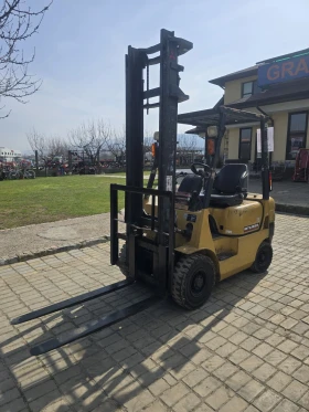 Мотокар Mitsubishi Бензин, 1.5 тон, вдига 4 м, снимка 3