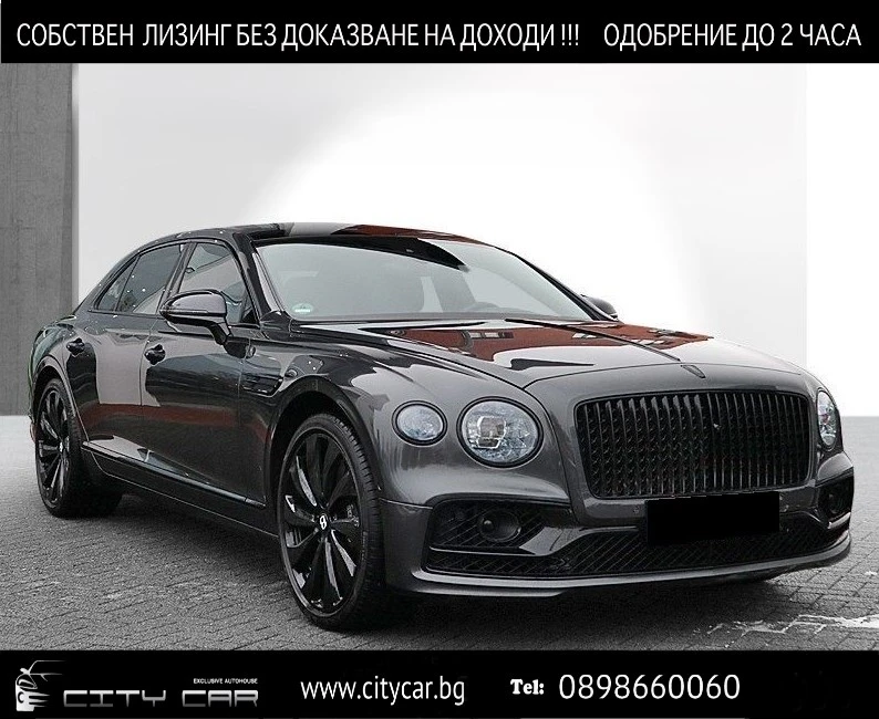 Bentley Flying Spur V8/ MULLINER/ CARBON/ BLACKLINE/B&O/ NIGHT VISION/, снимка 1 - Автомобили и джипове - 48844153