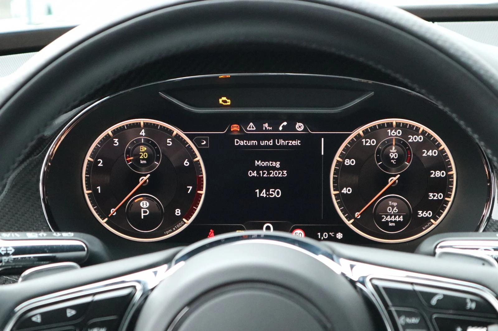 Bentley Flying Spur V8/ MULLINER/ CARBON/ BLACKLINE/B&O/ NIGHT VISION/ | Mobile.bg   12