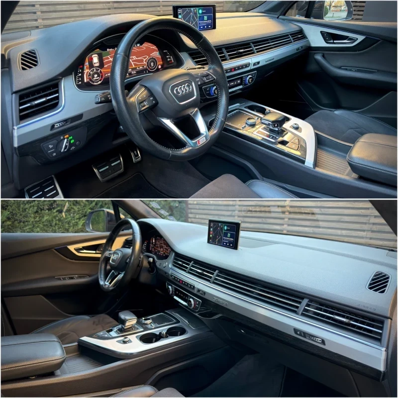 Audi Q7 3.0TDI / S Line / 272hp/ Matrix/4x4/Bose, снимка 8 - Автомобили и джипове - 55436760