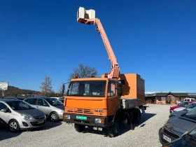 Автовишка Mercedes-Benz Steyr ВИШКА + РАБОТИЛНИЦА БАРТЕР, снимка 1