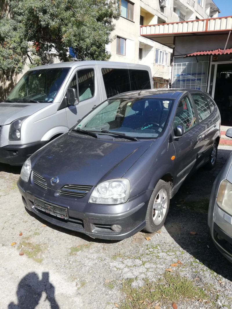 Nissan Almera tino 1, 8 БЕНЗИН КЛИМАТРОНИК КАМЕРА!!!!! , снимка 4 - Автомобили и джипове - 47545518