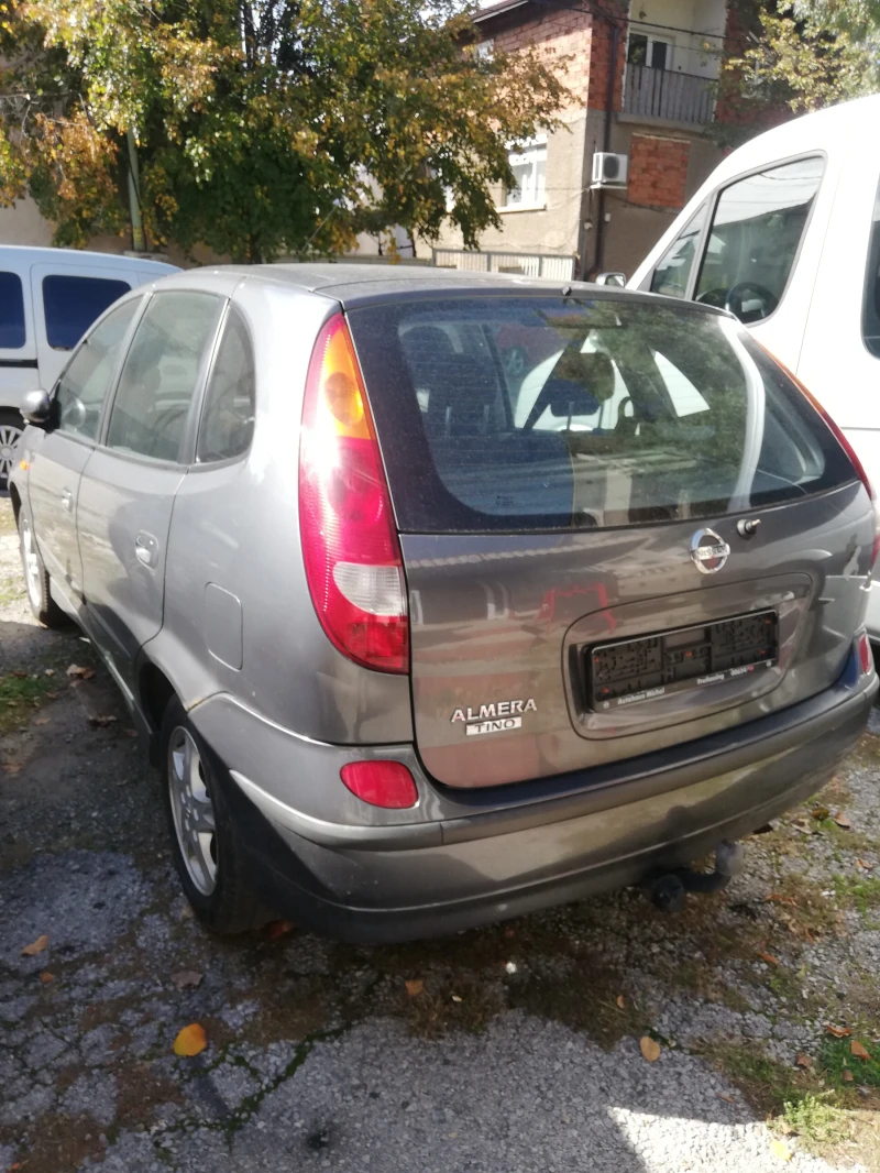 Nissan Almera tino 1, 8 БЕНЗИН КЛИМАТРОНИК КАМЕРА!!!!! , снимка 5 - Автомобили и джипове - 47545518