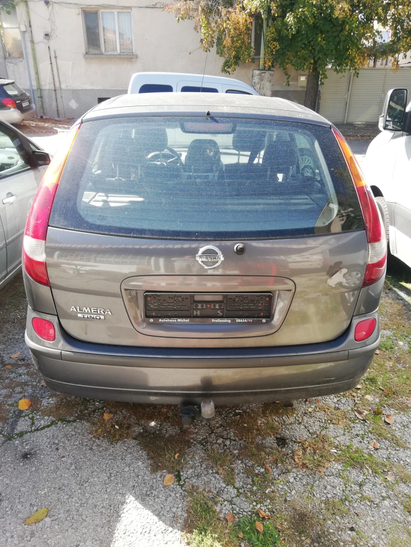 Nissan Almera tino 1, 8 БЕНЗИН КЛИМАТРОНИК КАМЕРА!!!!! , снимка 6 - Автомобили и джипове - 47545518