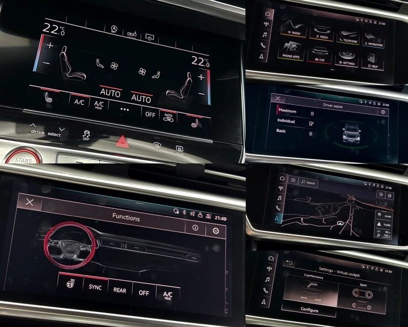 Audi S6 3.0BiTdi* MATRIX* S-LINE* ACC* ПЪЛНА СЕРВ. ИСТОРИЯ, снимка 14 - Автомобили и джипове - 51610634