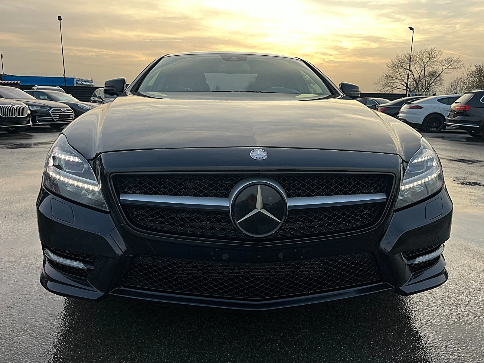 Mercedes-Benz CLS 350 AMG OPTIK-DISTRONIK-BIXENON-LED-NAVI-SPORT-GERMANI, снимка 1