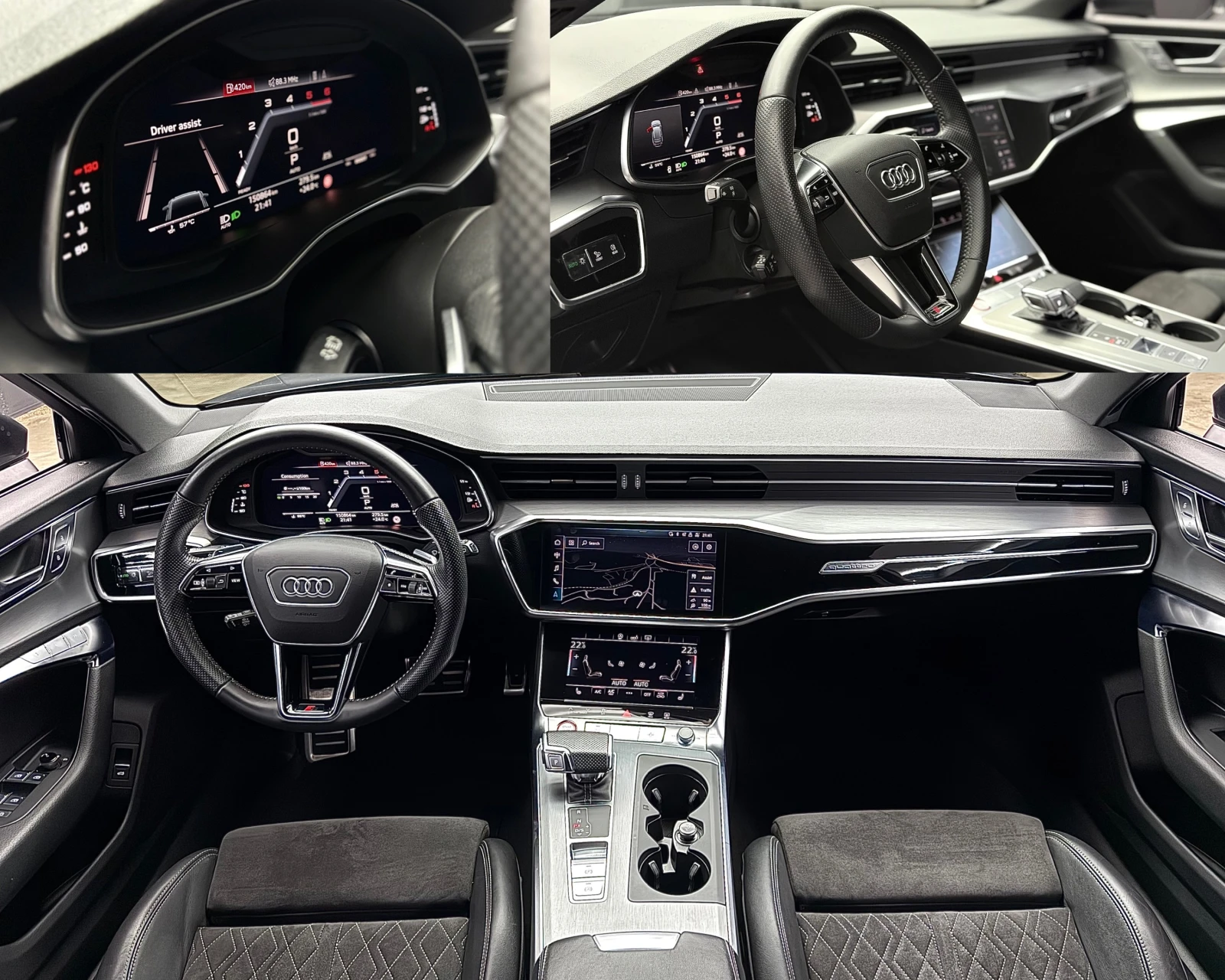 Audi S6 3.0BiTdi* MATRIX* S-LINE* ACC* ПЪЛНА СЕРВ. ИСТОРИЯ - изображение 6