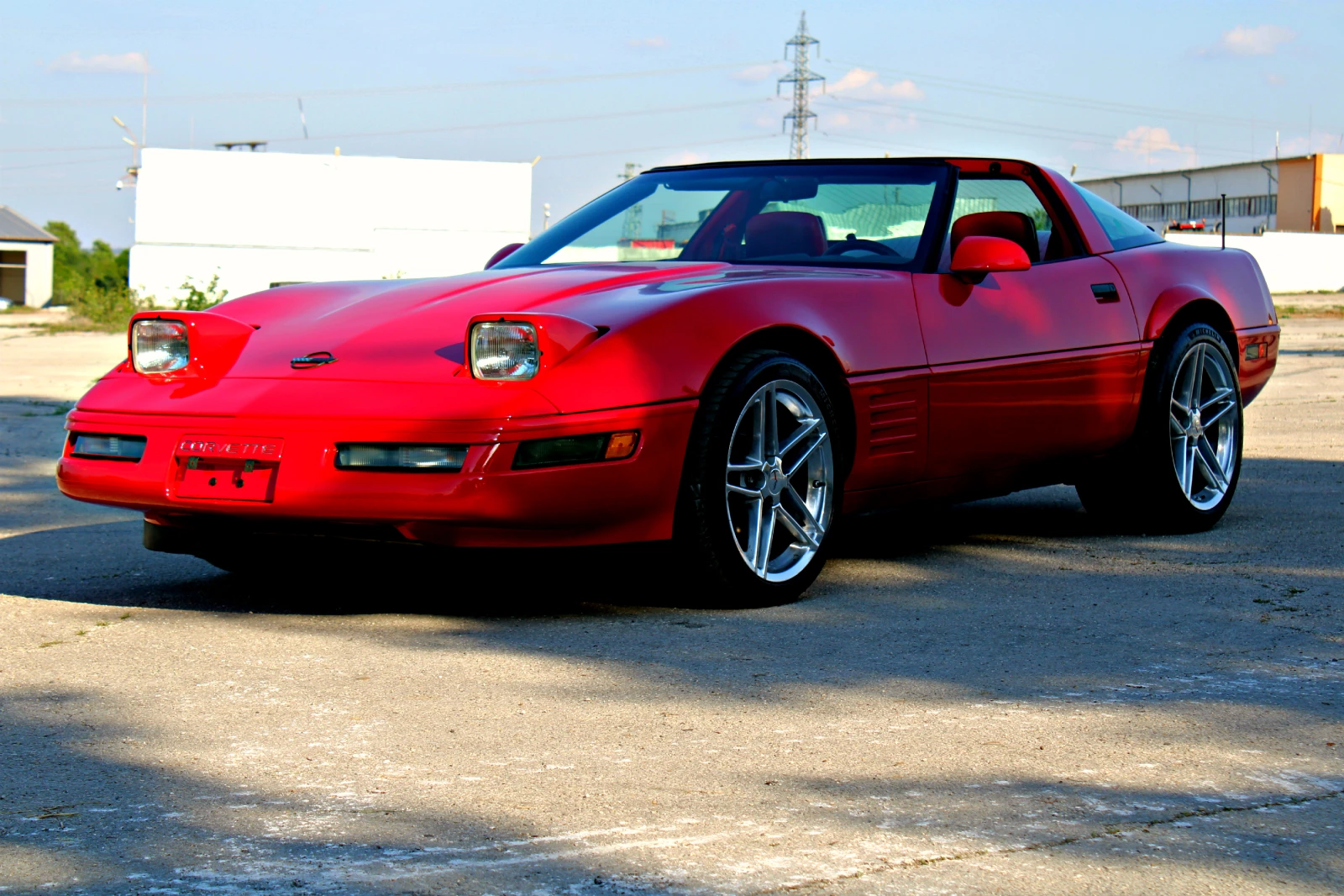 Chevrolet Corvette C4 V8 Targa Швейцария, снимка 6 - Автомобили и джипове - 54971558