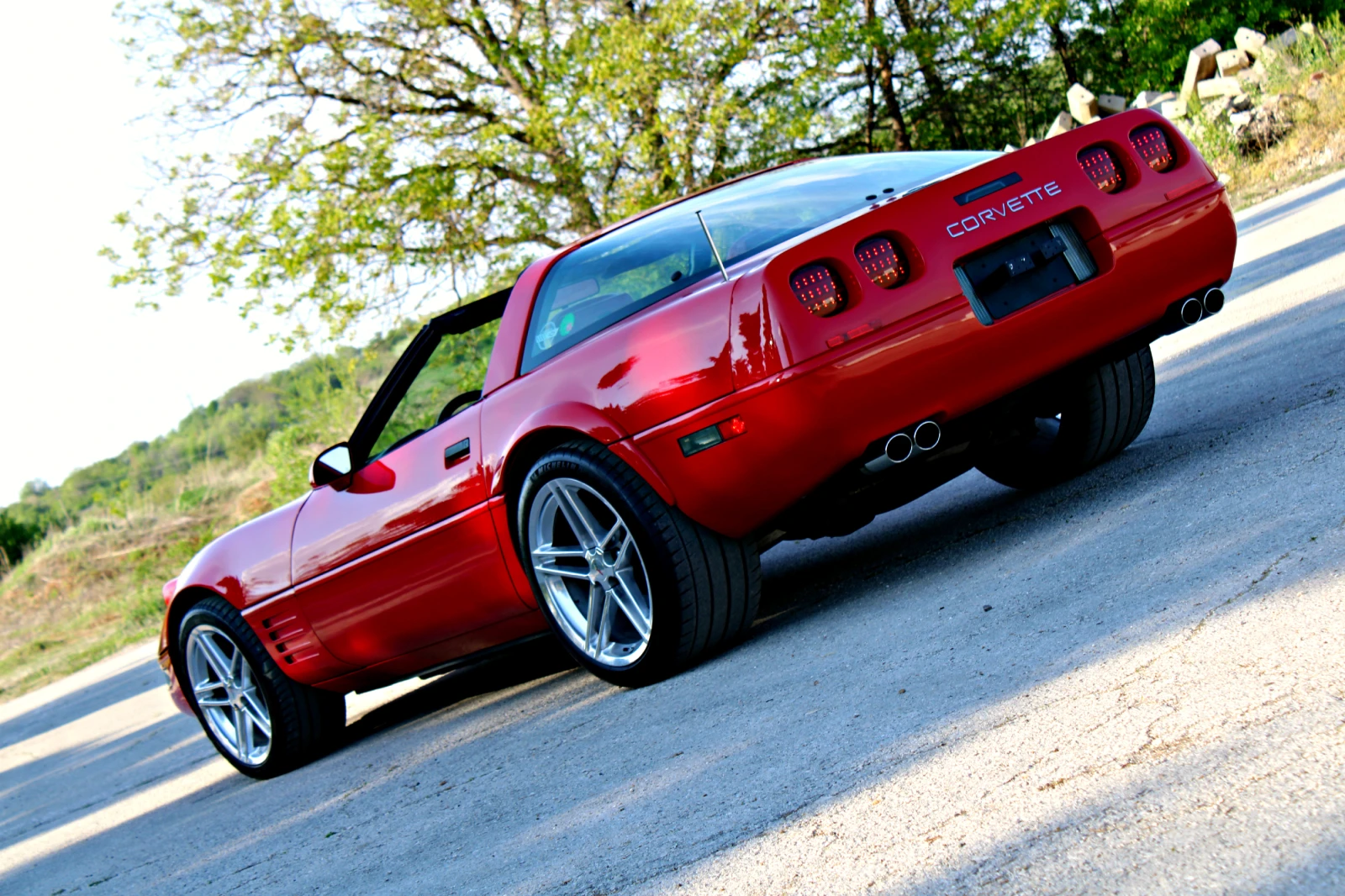 Chevrolet Corvette C4 V8 Targa Швейцария, снимка 7 - Автомобили и джипове - 54971558