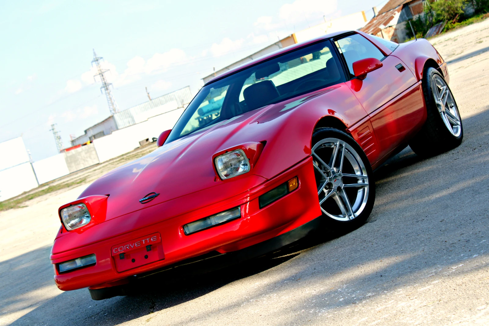 Chevrolet Corvette C4 V8 Targa Швейцария