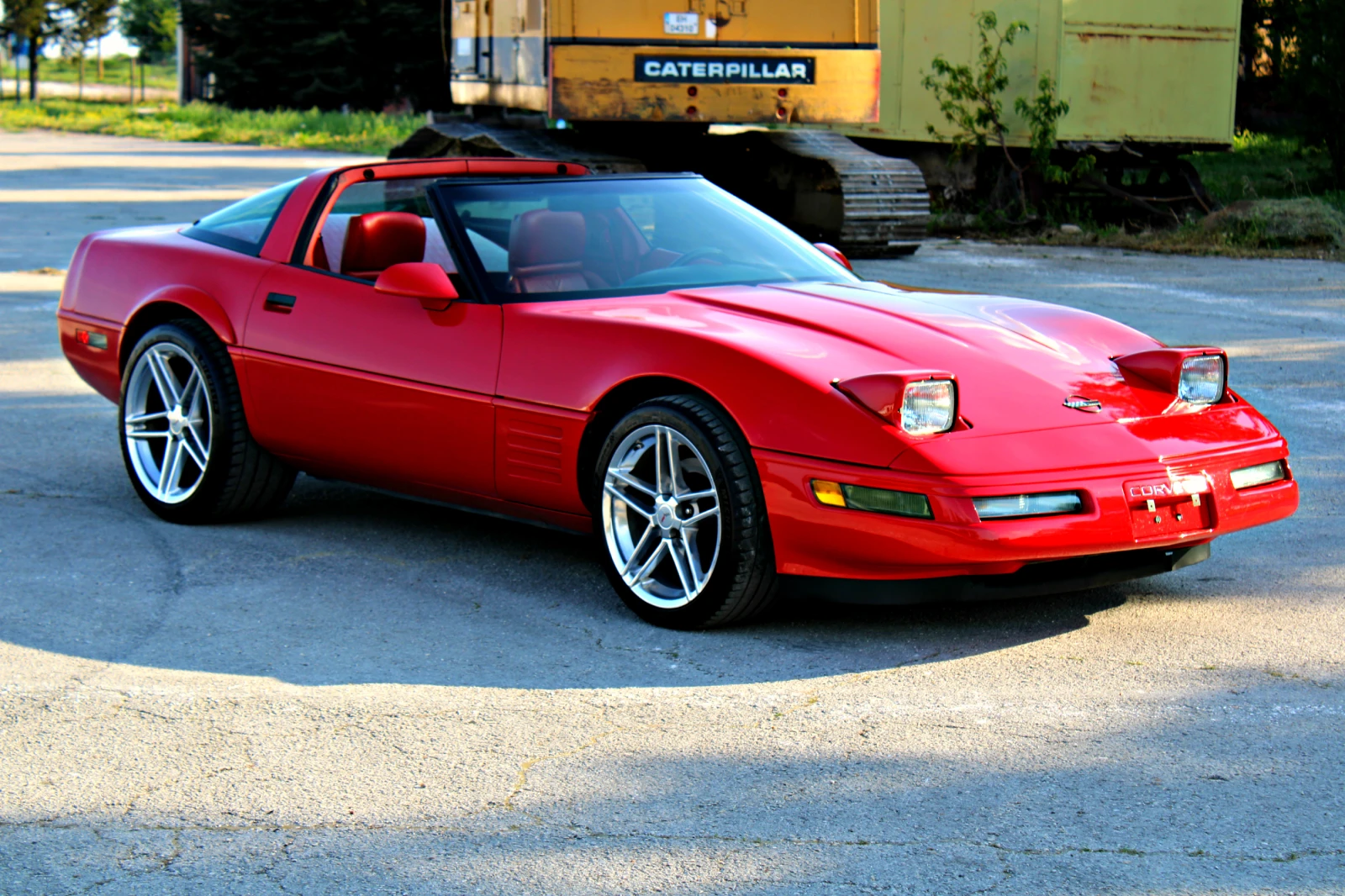 Chevrolet Corvette C4 V8 Targa Швейцария, снимка 8 - Автомобили и джипове - 54971558