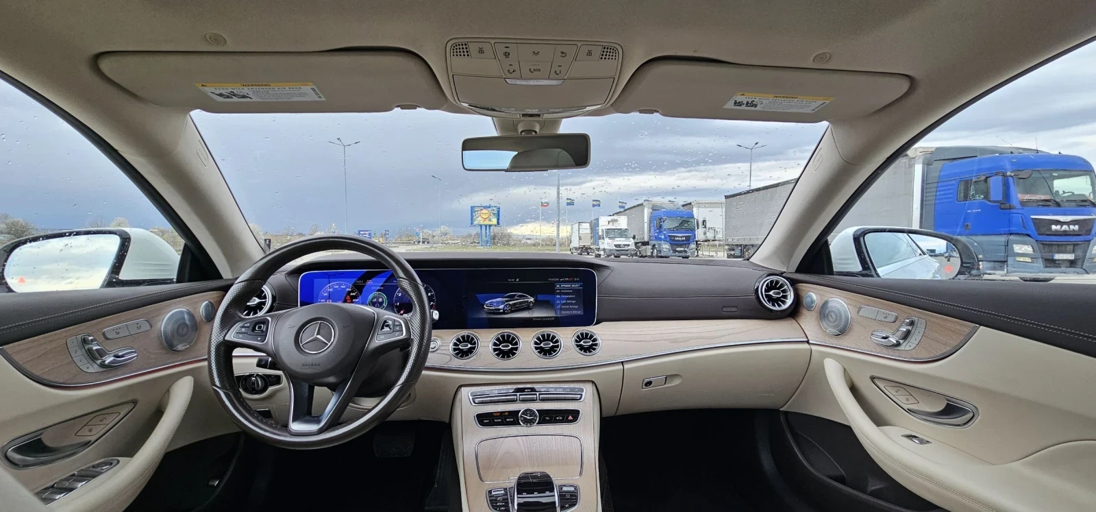 Mercedes-Benz E 400 4MATIC Coupe Burmester Панорама