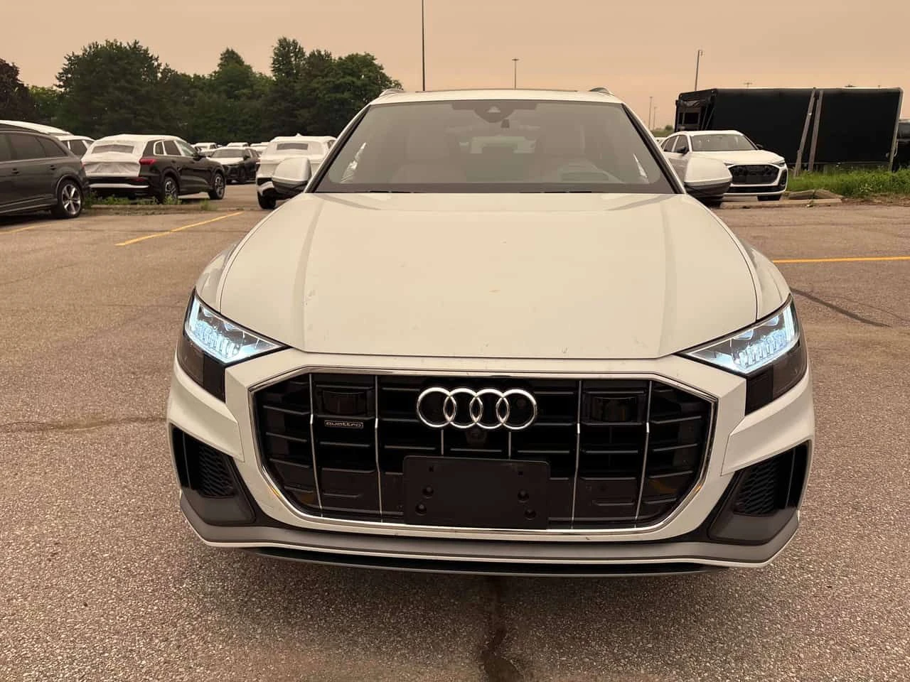 Audi Q8 Technik | DISTRONIC | 360 | HUD | ОБДУХВАНЕ | , снимка 6 - Автомобили и джипове - 55530979