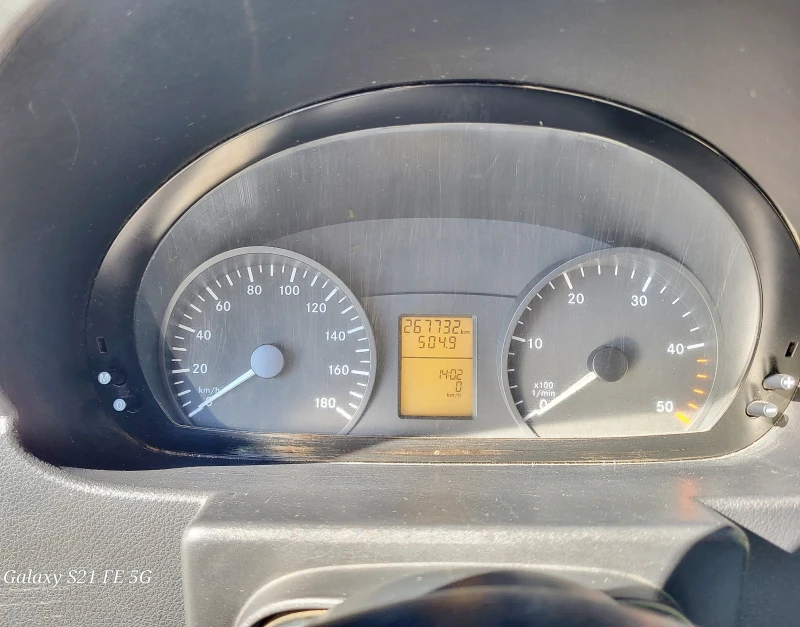 Mercedes-Benz Sprinter 313 7 МЕСТА ГАРАЖЕН, снимка 14 - Бусове и автобуси - 52231706