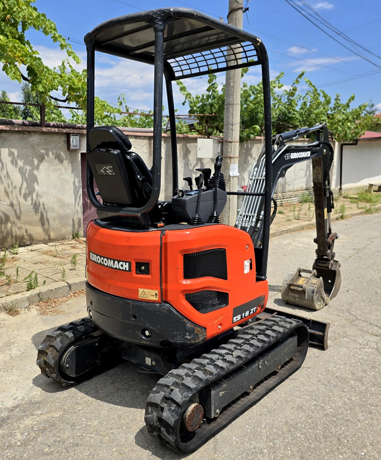 Багер Yanmar EUROCOMACH ES 18 ZT НОВ ВНОС! - изображение 7