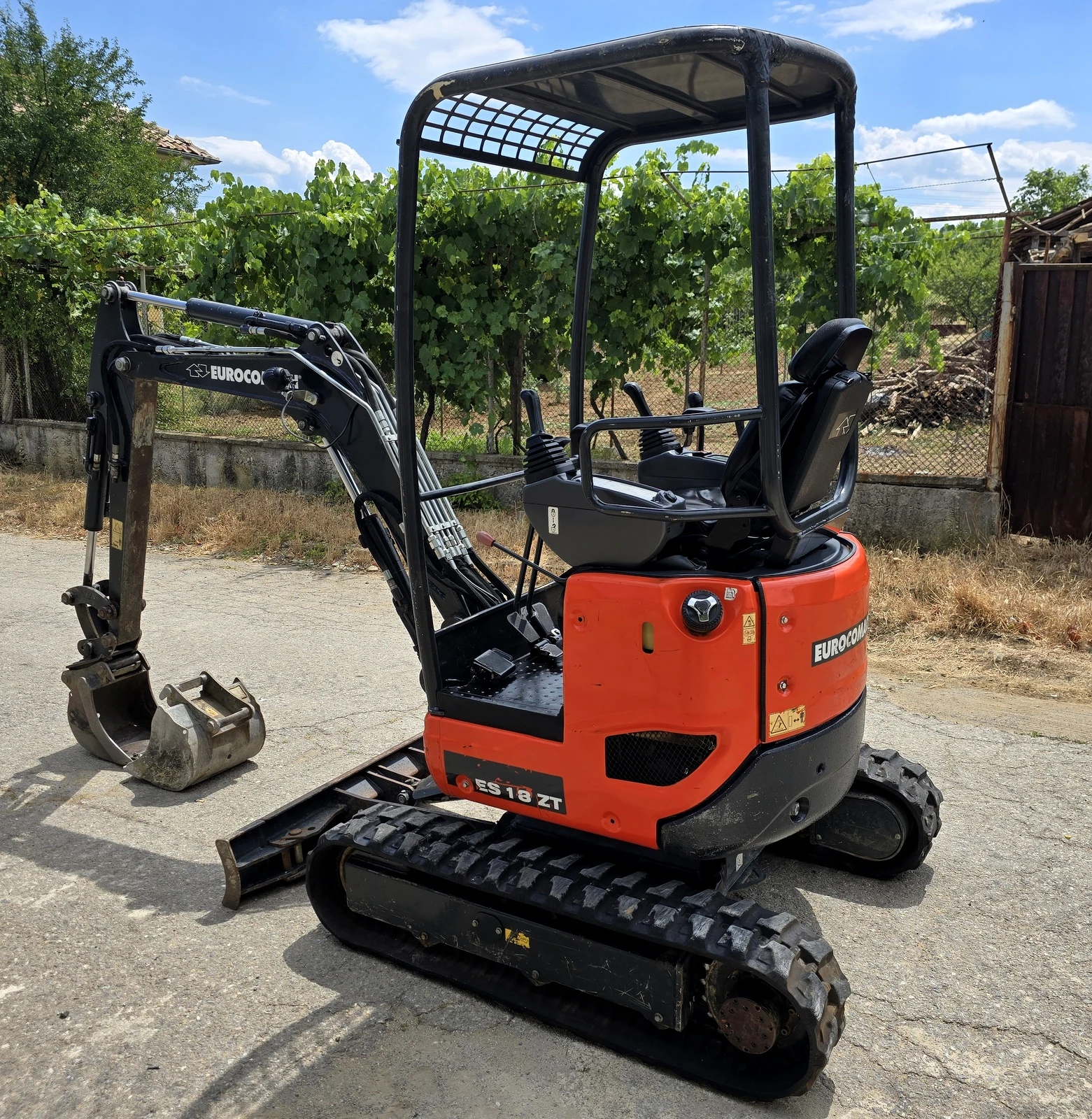 Багер Yanmar EUROCOMACH ES 18 ZT НОВ ВНОС! - изображение 9