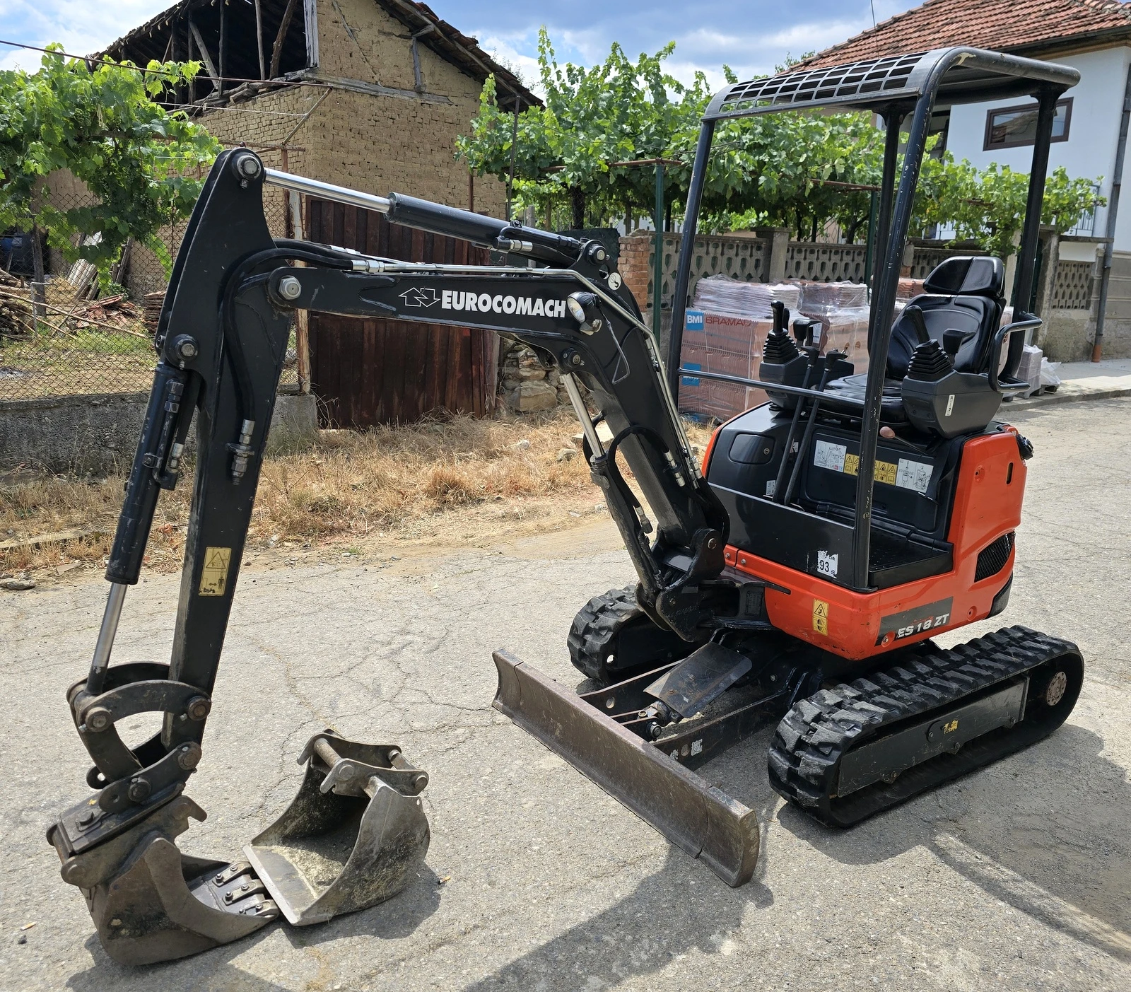 Багер Yanmar EUROCOMACH ES 18 ZT НОВ ВНОС! - изображение 2