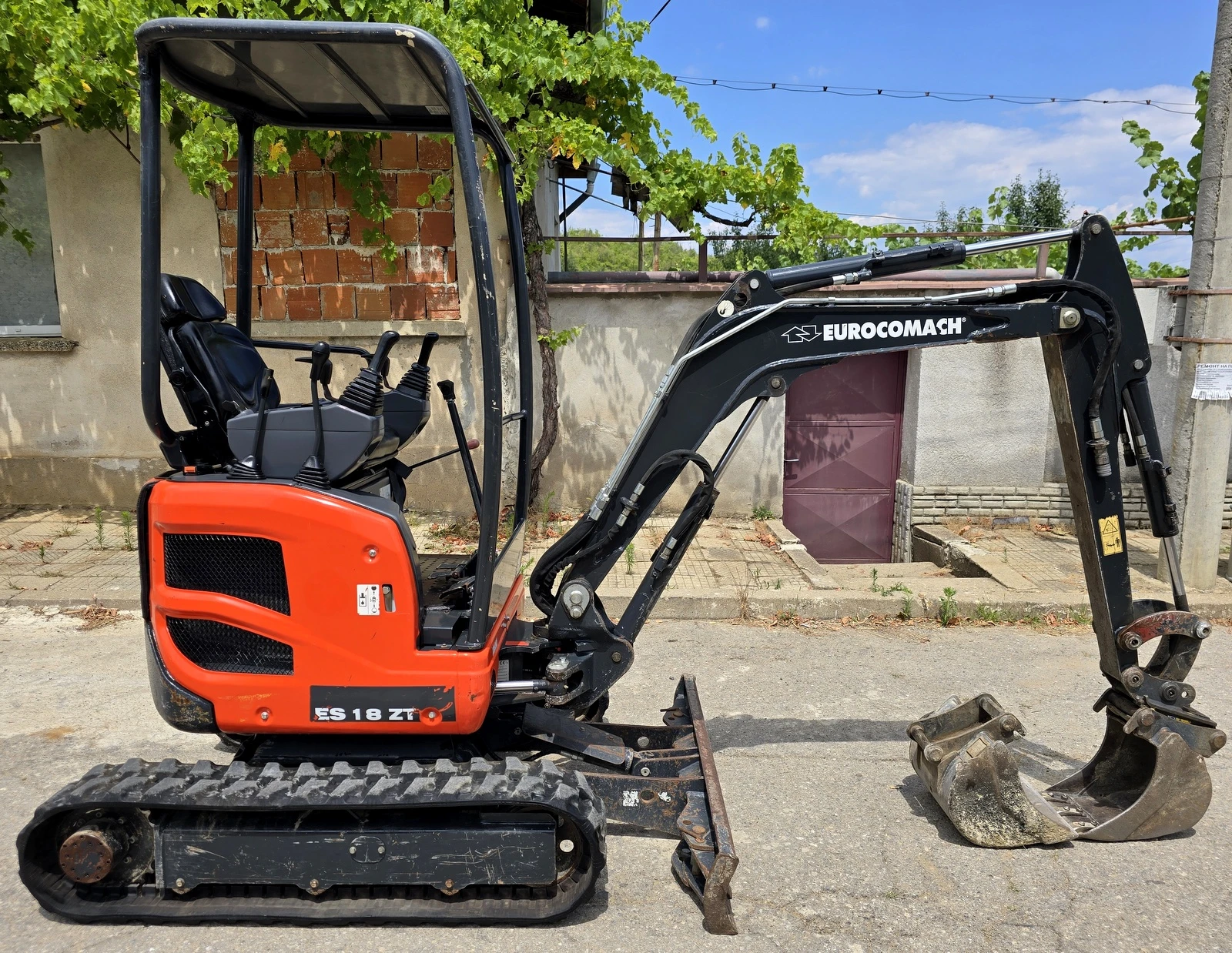 Багер Yanmar EUROCOMACH ES 18 ZT НОВ ВНОС! - изображение 5