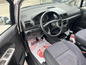 Seat Alhambra 1.9TDI 6скр. 7места 116к.с. Italia, снимка 10