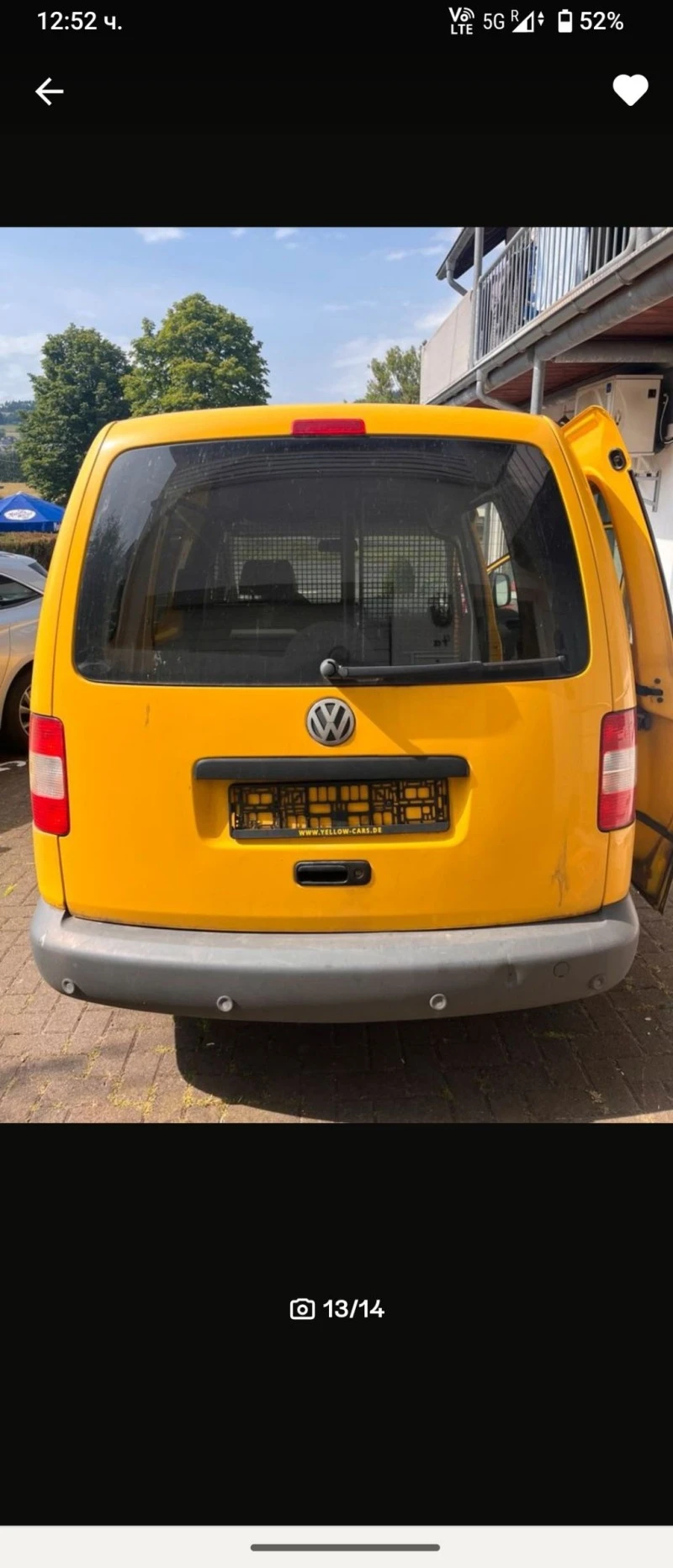 VW Caddy 2.0 SDI, снимка 11 - Автомобили и джипове - 47432369