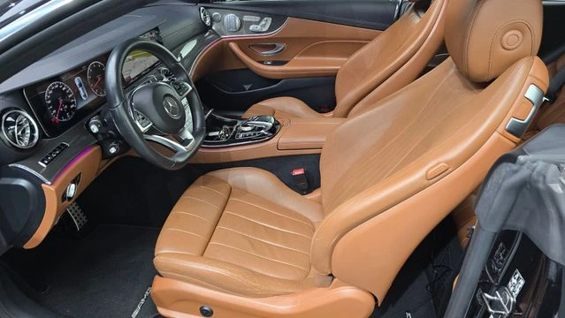 Mercedes-Benz E 400 AMG ПАКЕТ/BURMESTER/ОБДУХ/HEAD UP/DISTRONIC/360CAM, снимка 16 - Автомобили и джипове - 55077787