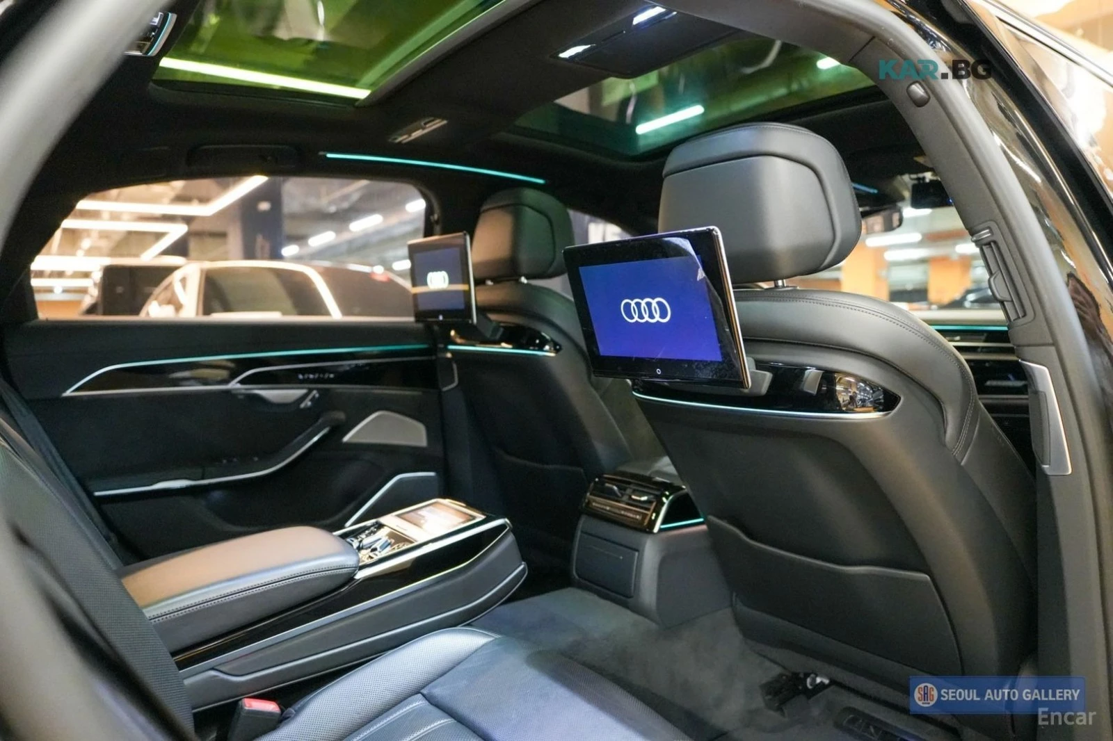 Audi A8 55 TFSI QUATTRO LWB* КОЖА* ОБДУХВ* МОНИТОРИ, снимка 7 - Автомобили и джипове - 55325783