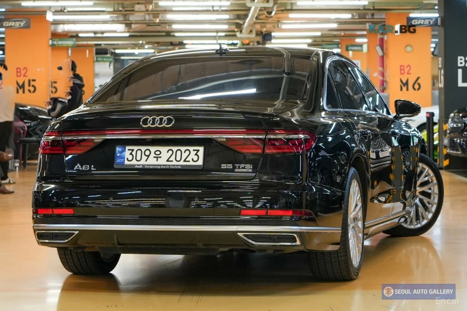 Audi A8 55 TFSI QUATTRO LWB* КОЖА* ОБДУХВ* МОНИТОРИ, снимка 4 - Автомобили и джипове - 55325783