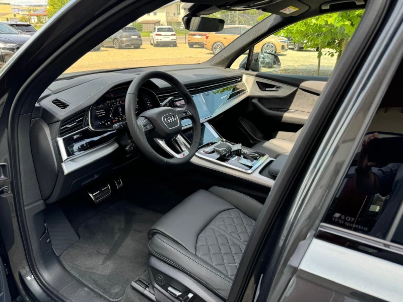 Audi SQ7 TFSI/FACELIFT/BLACK OPTIC/B&O/ HEAD UP/360/PANO/22, снимка 9 - Автомобили и джипове - 48125617