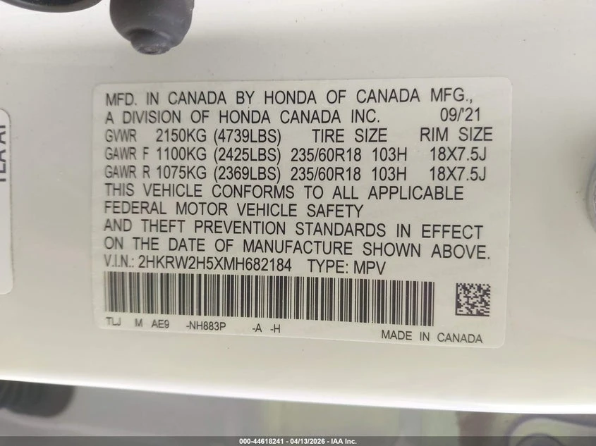 Honda Cr-v 1.5l Awd Ex, снимка 9 - Автомобили и джипове - 54544152