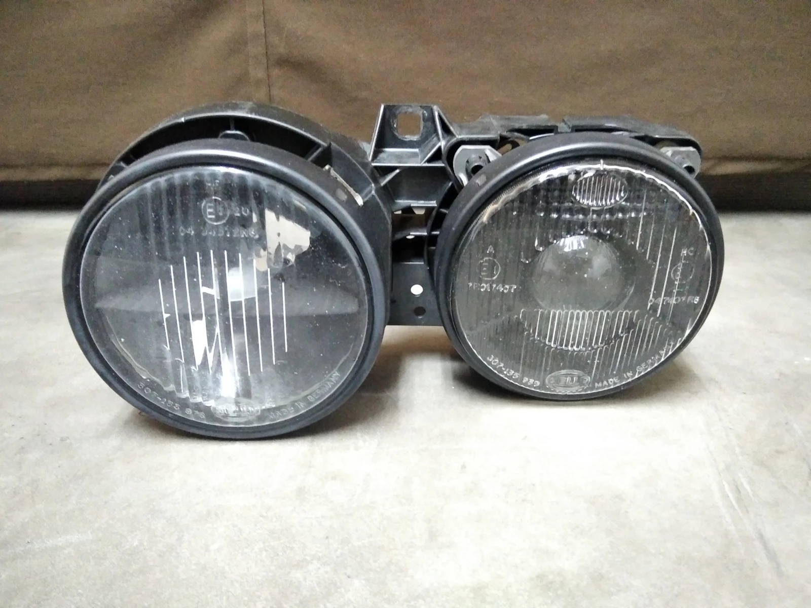 Фарове бмв Е30 бош хела Черна Опушена BMW E30 BOSCH HELLA Black Smoked , снимка 3 - Части - 50653396