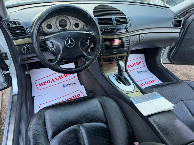 Mercedes-Benz E 220 CDi 150HP AVTOMAT AVANTGARDE 2005G, снимка 11 - Автомобили и джипове - 52441708