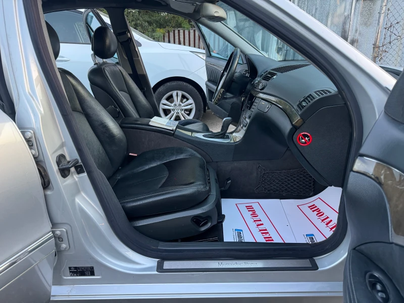 Mercedes-Benz E 220 CDi 150HP AVTOMAT AVANTGARDE 2005G, снимка 15 - Автомобили и джипове - 52441708
