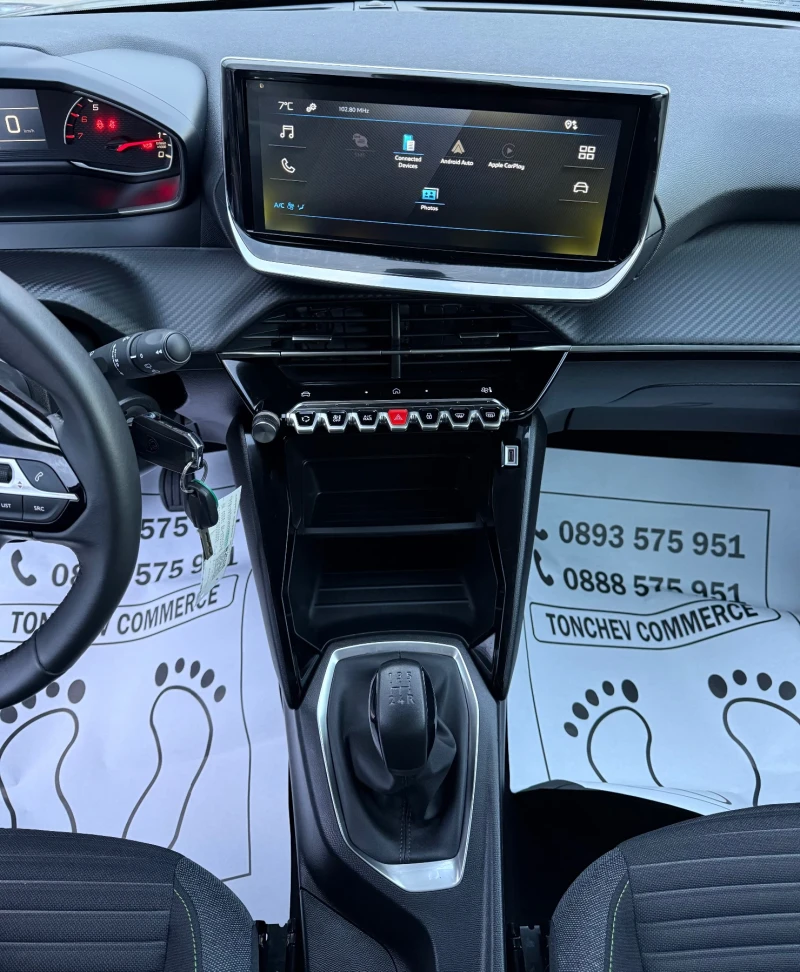 Peugeot 208 1.2i-EURO-6E-25.000km-NEW-NEW-NEW-FULL LED-TOP, снимка 9 - Автомобили и джипове - 53297444