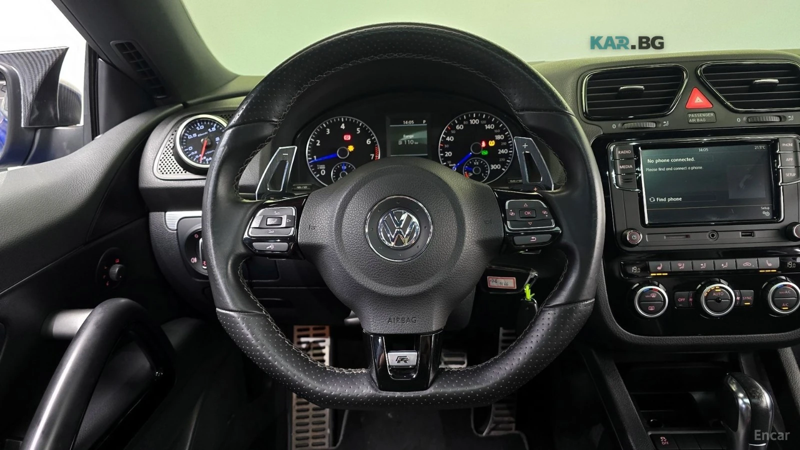 VW Scirocco TSI R / BBS / ПОДГРЕВИ / ШИБИДАХ / ЗАДНА КАМЕРА, снимка 13 - Автомобили и джипове - 54596094