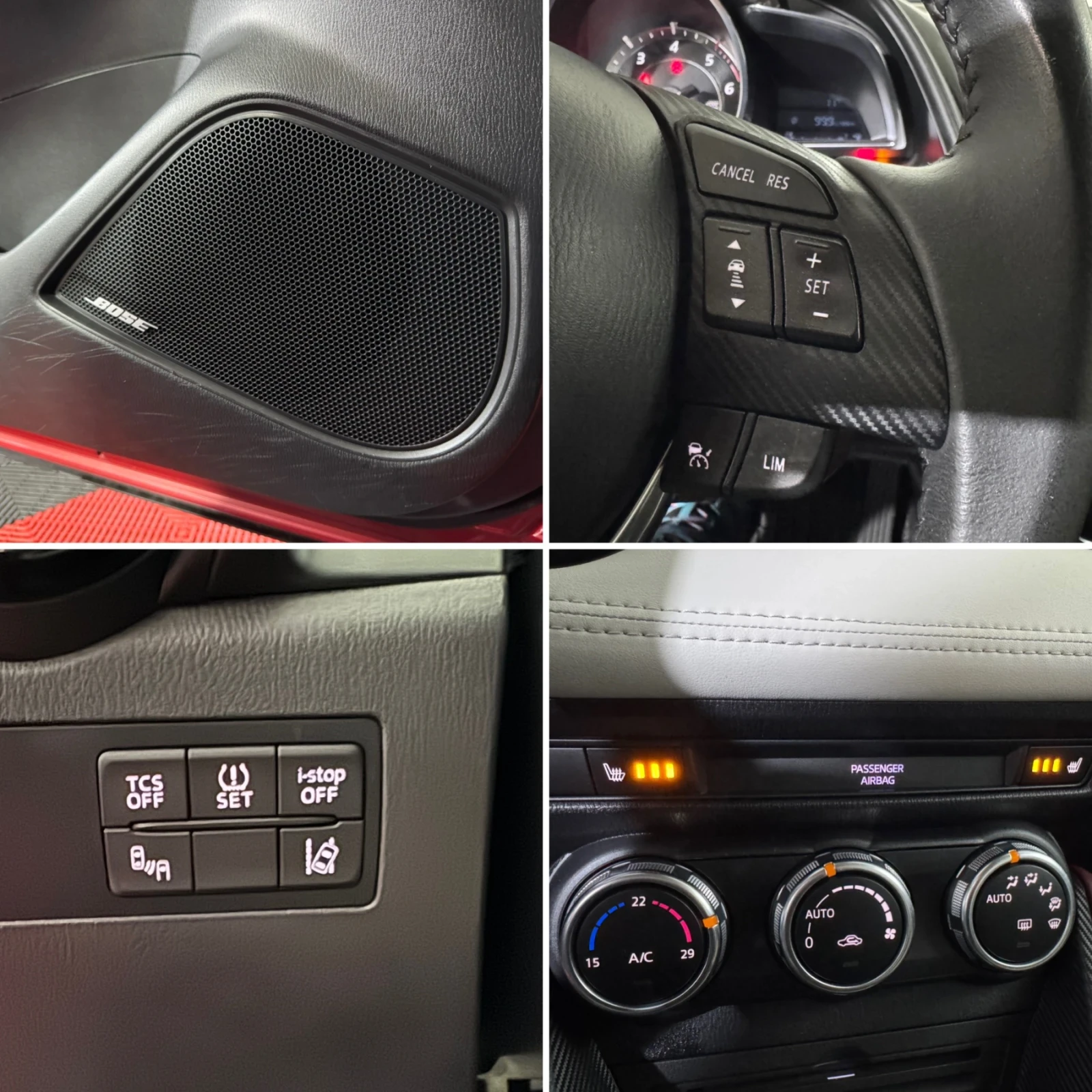 Mazda CX-3 1.5 d EXCEED - DISTRONIC/ BOSE/ HEAT/ HEAD UP/ KEY | Mobile.bg   12