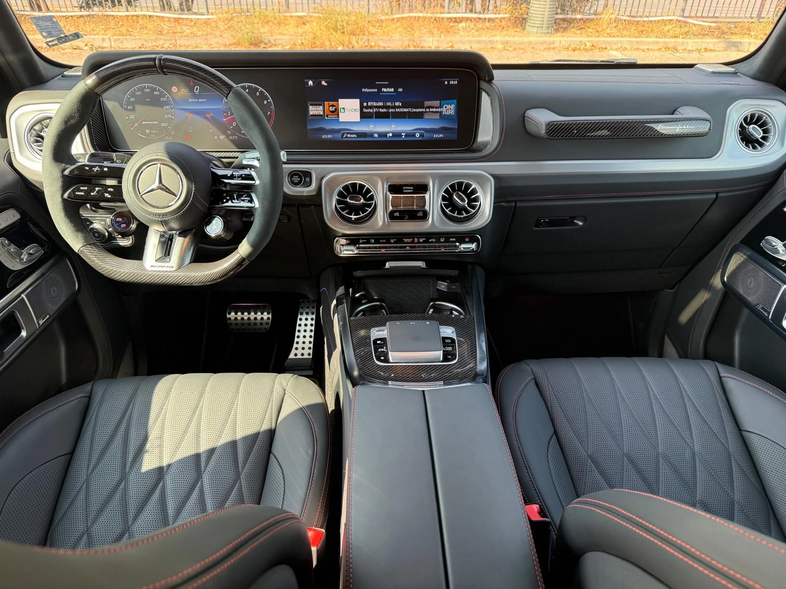 Mercedes-Benz G 63 AMG Facelift/Carbon/A22, снимка 11 - Автомобили и джипове - 56107882