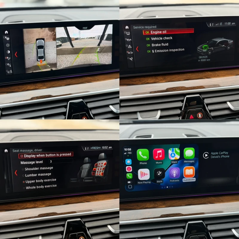 BMW 540 БЯЛА КОЖА - M SPORT, снимка 17 - Автомобили и джипове - 52254507