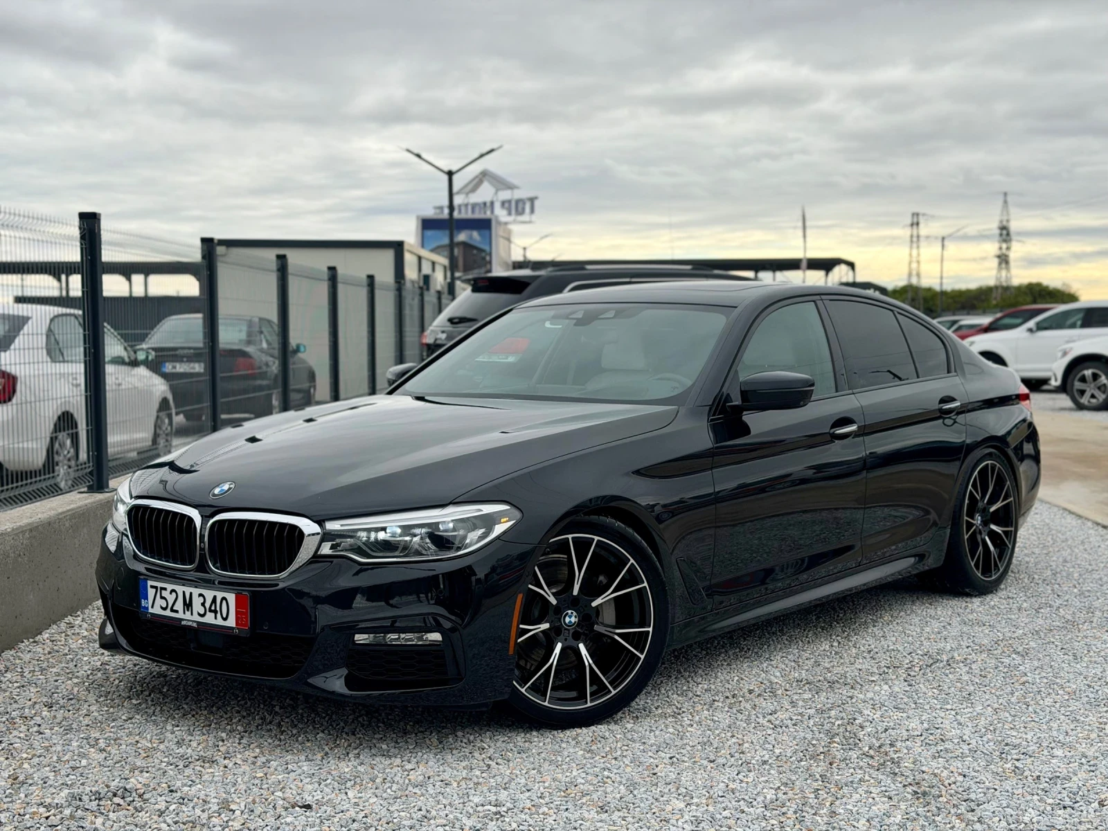 BMW 540 БЯЛА КОЖА - M SPORT, снимка 1