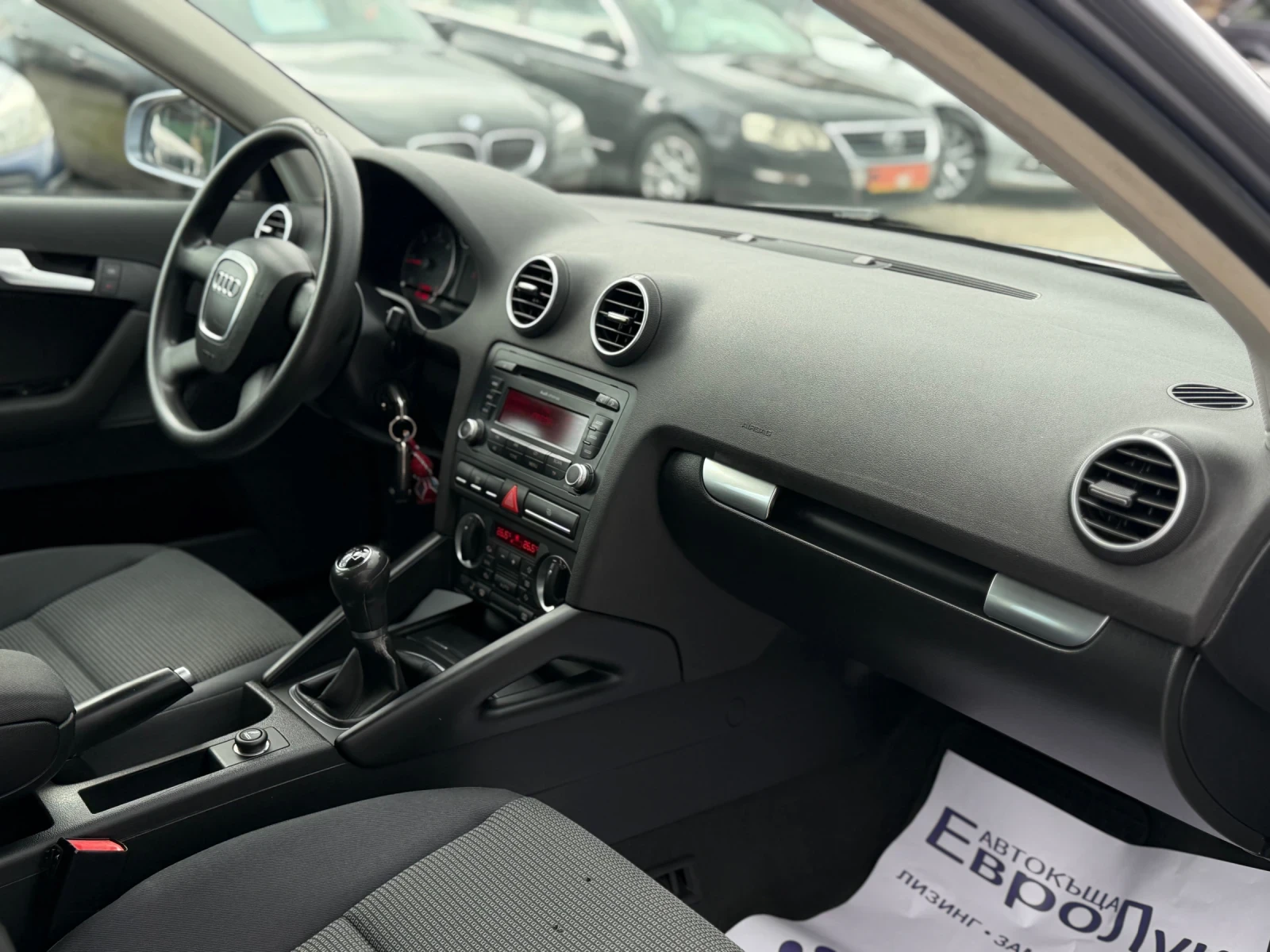 Audi A3 1.9TDI 105кс SportBack КЛИМАТРОНИК ПОДГРЕВ, снимка 15 - Автомобили и джипове - 53904291