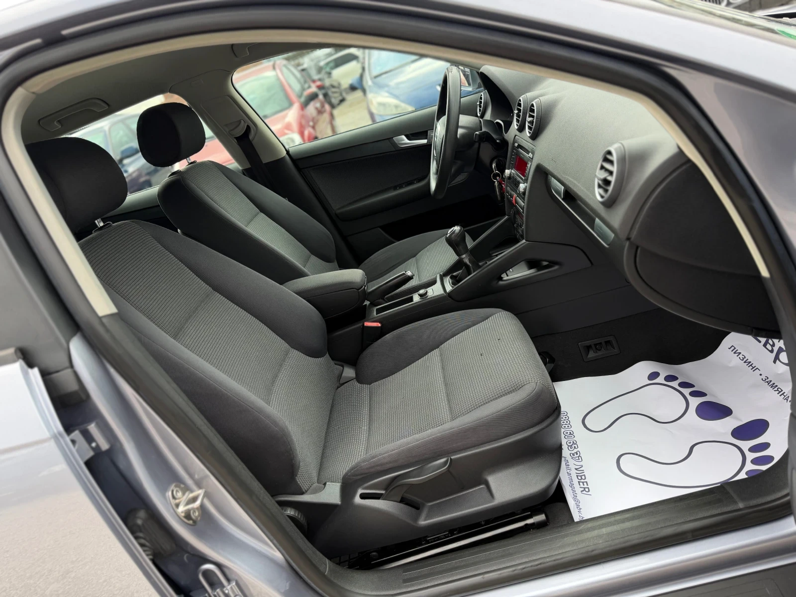Audi A3 1.9TDI 105кс SportBack КЛИМАТРОНИК ПОДГРЕВ, снимка 14 - Автомобили и джипове - 53904291