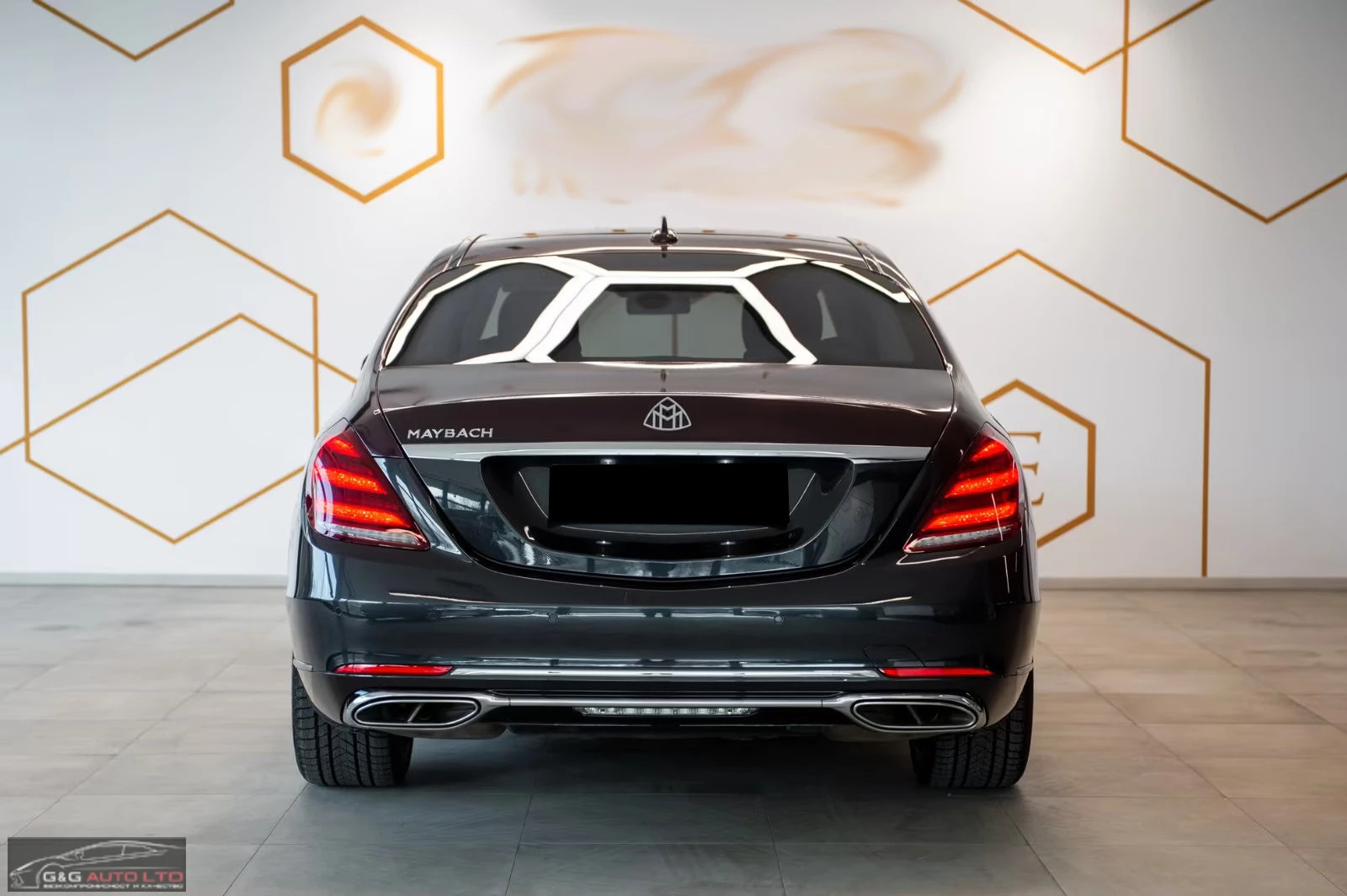 Maybach S 560 4MATIC/469HP/PANO/TV/360/BURM/MASSAGE/HUD/337q, снимка 6 - Автомобили и джипове - 54676299