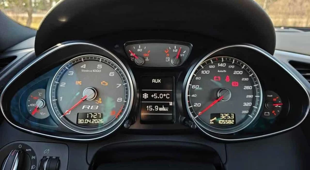 Audi R8 * БЕЗ ИНЦИДЕНТИ* , снимка 7 - Автомобили и джипове - 54774556
